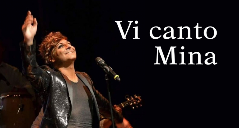 “Vi canto Mina” performance canora ed eclettica di Massimiliano Arizzi