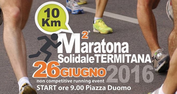Maratona Solidale Termitana 2016 - 26 Giugno 2016 Termini Imerese (PA)